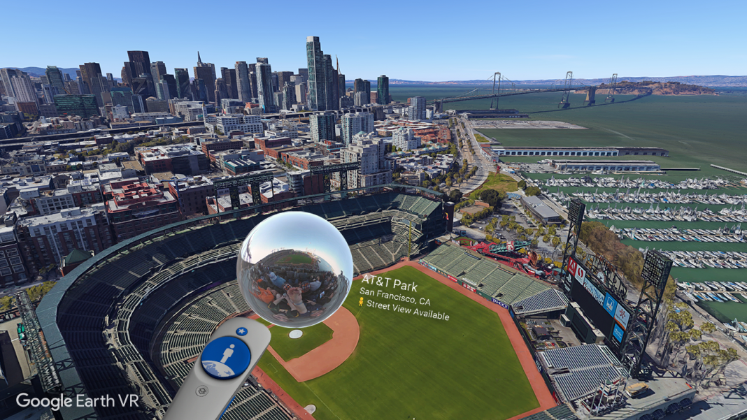 is google earth vr street view 3d