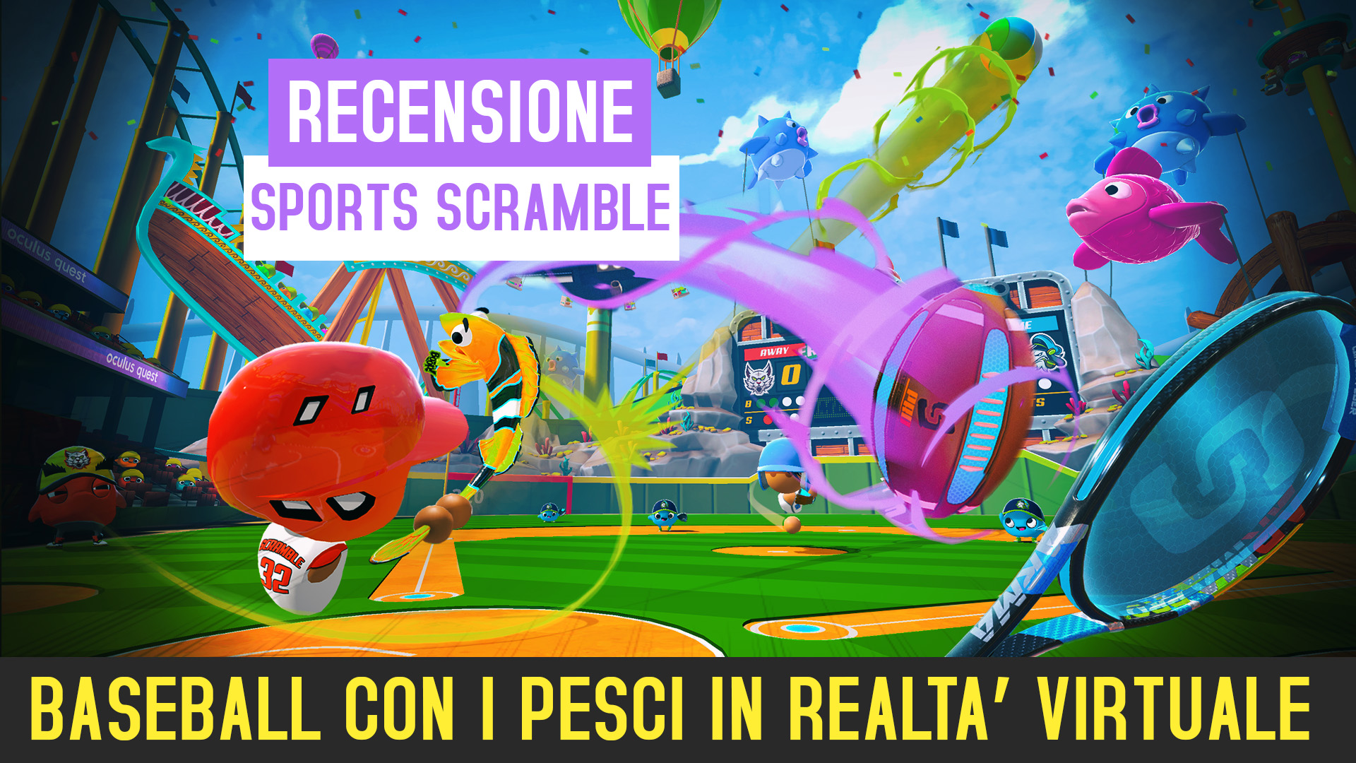 Sports Scramble Recensione E Video Recensione Pcvr Vr Italia
